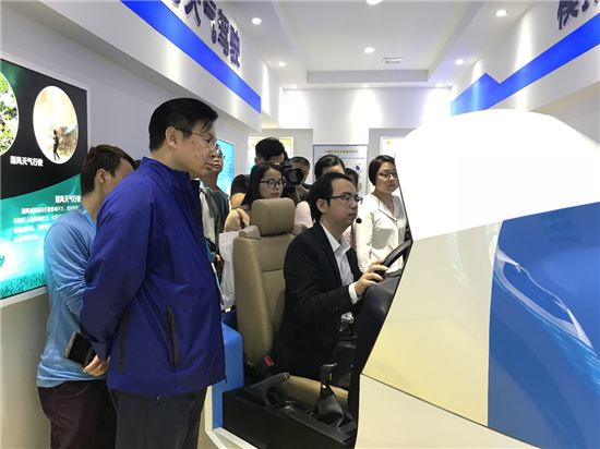 深圳驾培市民开放日，睿航模拟器安全驾驶系统亮相