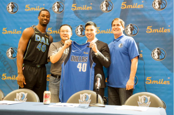 5miles与NBA独行侠队达成合作，“科技感”引发市场高度关注