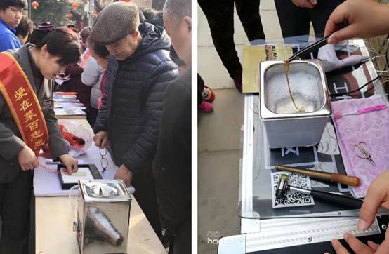 暖心奉献 爱在菜百志愿服务在行动