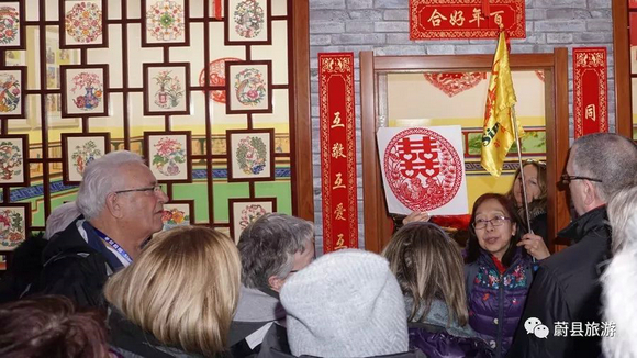 [游古城，看剪纸，赏民俗，品年味]400名加拿大友人来蔚县过大年