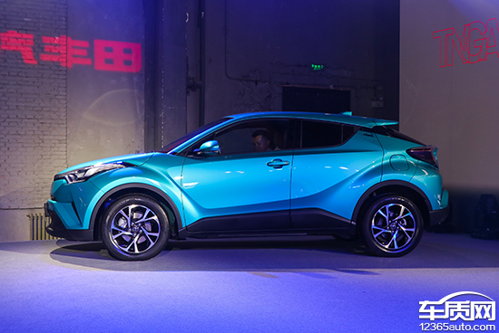 潮流新产物 广汽丰田C-HR国内正式亮相