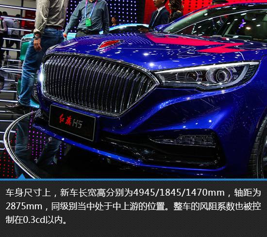 从国车到国民车的转变 车展实拍红旗H5