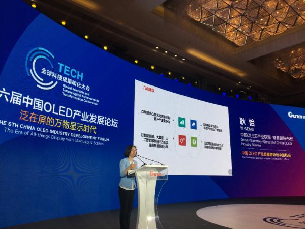 第六届中国OLED产业发展论坛在固安成功举行