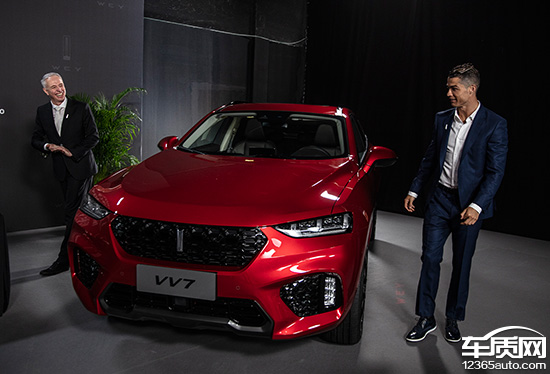 王者聚首 足球巨星C罗成为WEY品牌代言人