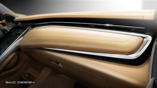 配超跑中控超大屏 荣威MARVEL X内饰曝光