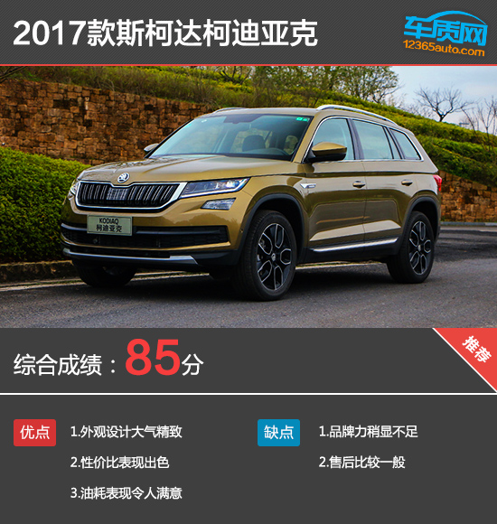 百名车主评新车：上汽斯柯达柯迪亚克