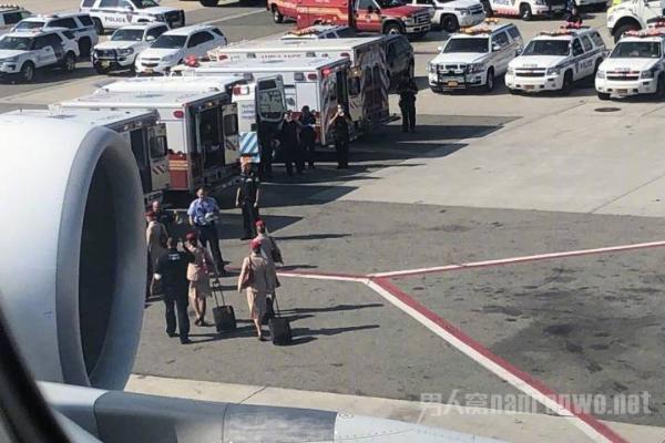 赴美客机遭隔离 19人确认患病 其余乘客已放行