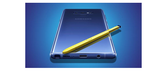 三星Galaxy Note9荣登《消费者报告》智能手机榜榜首