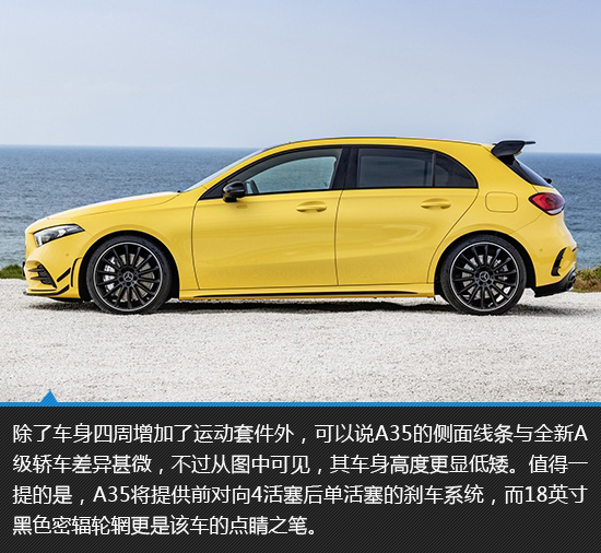 入门却与低调无关 奔驰amg a35新车图解