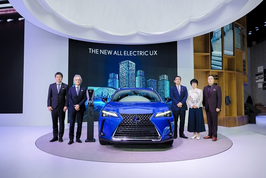 全新雷克萨斯纯电动UX300e于广州车展首发