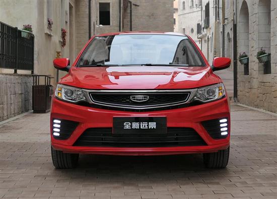 吉利新款远景正式上市 售5.39-7.39万元