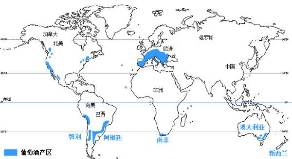 南半球葡萄酒产区知识小测