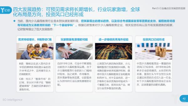 亿欧智库发布《2018中国少儿编程教育行业研究报告》