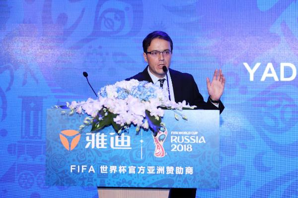 国际足联:雅迪成为两轮电动车行业全球第一家FIFA世界杯官方区域赞助商