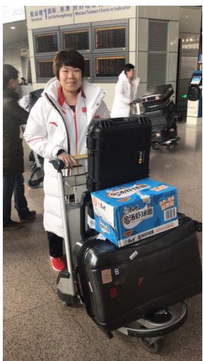 带面出征平昌冬奥会&nbsp;周洋：期待带去索契的幸运和能量