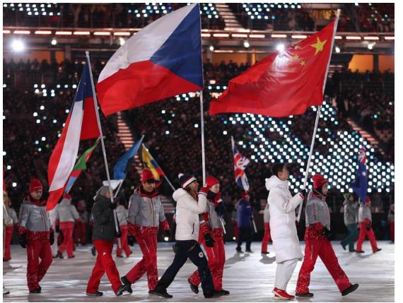 国货崛起！平昌冬奥会闭幕 安踏让世界见识中国美学风范