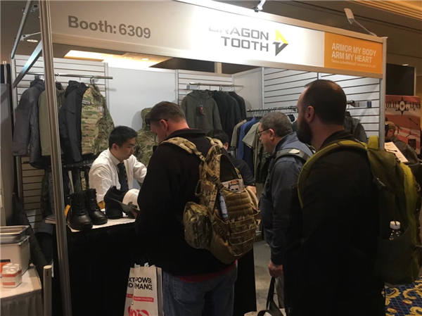 代表中国战术服装&nbsp;龙牙出战美国Shot&nbsp;show