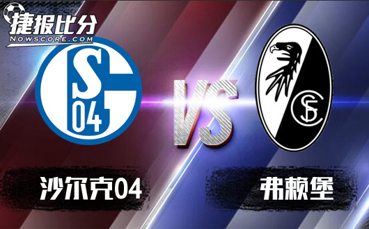 沙尔克04vs弗赖堡 客队为保级而战