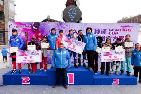 2018“云顶杯”国际滑雪大奖赛今日完赛