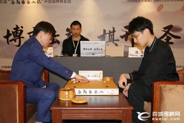 正直播棋圣战本赛半决赛 时越VS丁浩 连笑VS江维杰