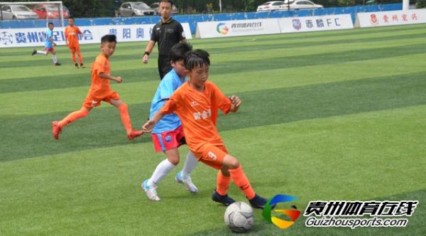 贵阳市青少年足球联赛 赤麟FC5-7贵州追风小将