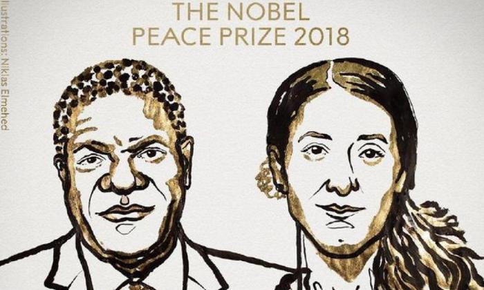 2018年诺贝尔和平奖获得者揭晓：为反性暴力人士！