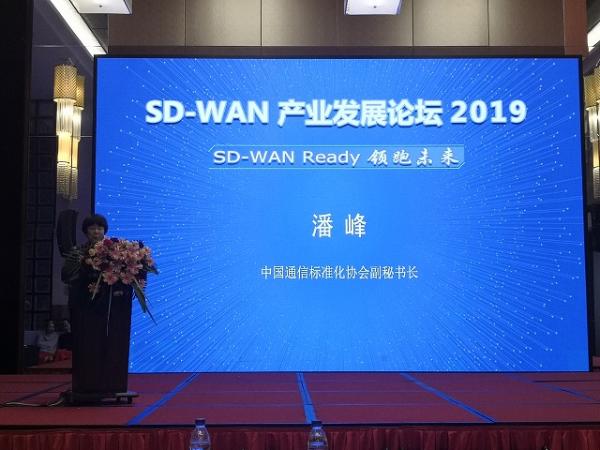 中国通信标准化协会副秘书长潘峰：SD-WAN要加快标准化