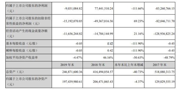#绿景控股#绿景控股2019年亏损903.11万元 营业收入较少