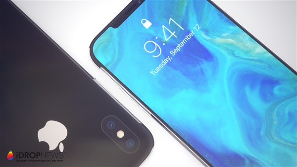 双SIM卡！iPhone&nbsp;X&nbsp;Plus高清概念图：全面屏更彻底