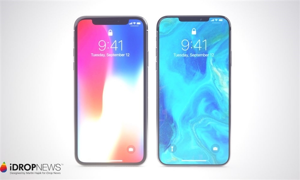 双SIM卡！iPhone&nbsp;X&nbsp;Plus高清概念图：全面屏更彻底