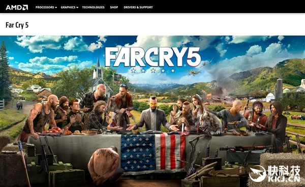 AMD御用游戏：《孤岛惊魂5》