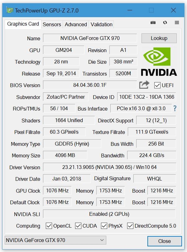 显卡的火眼金睛:GPU-Z 2.7.0版发布