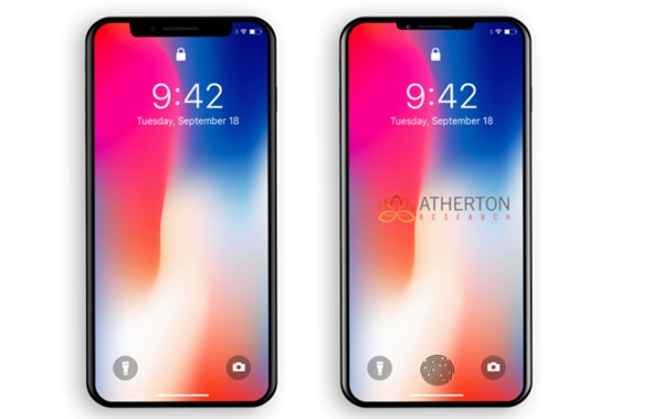 一下发三款!新款iPhone X曝光:刘海缩小 全面屏更棒