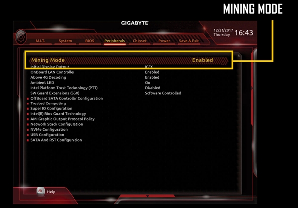 三大绝技！技嘉发布B250挖矿专用主板：12条PCI-E插槽