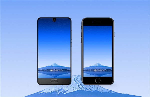 刘海全面屏！夏普Aquos S3真机曝光：无奈流产