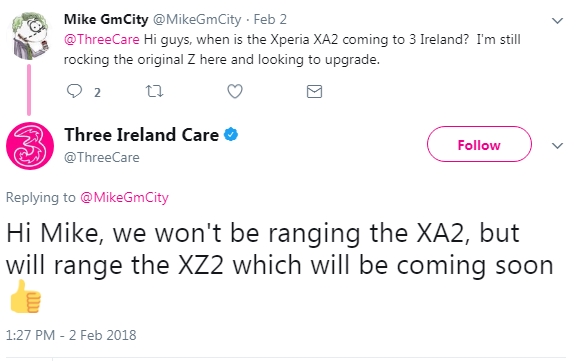 索尼新一代旗舰曝光:代号XZ2 有望配备双摄像头