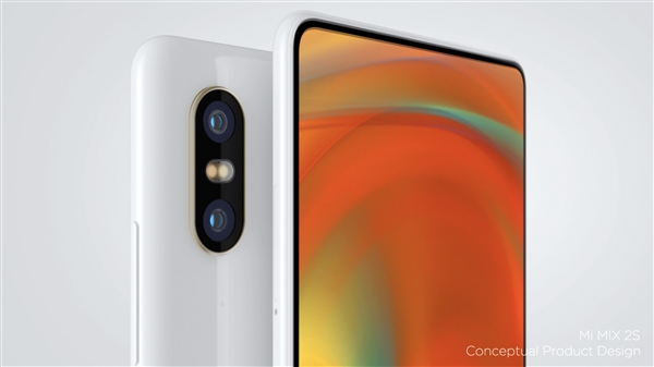 下巴消失！小米MIX 2S渲染视频曝光：100%全面屏