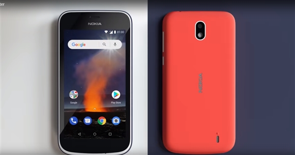 运行Android Go系统!诺基亚1发布:500元