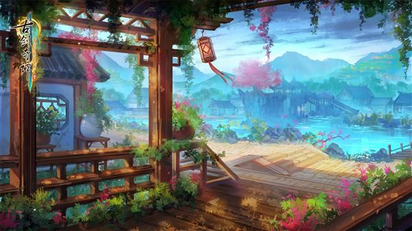 《古剑奇谭3》官方公布鄢陵场景:美轮美奂
