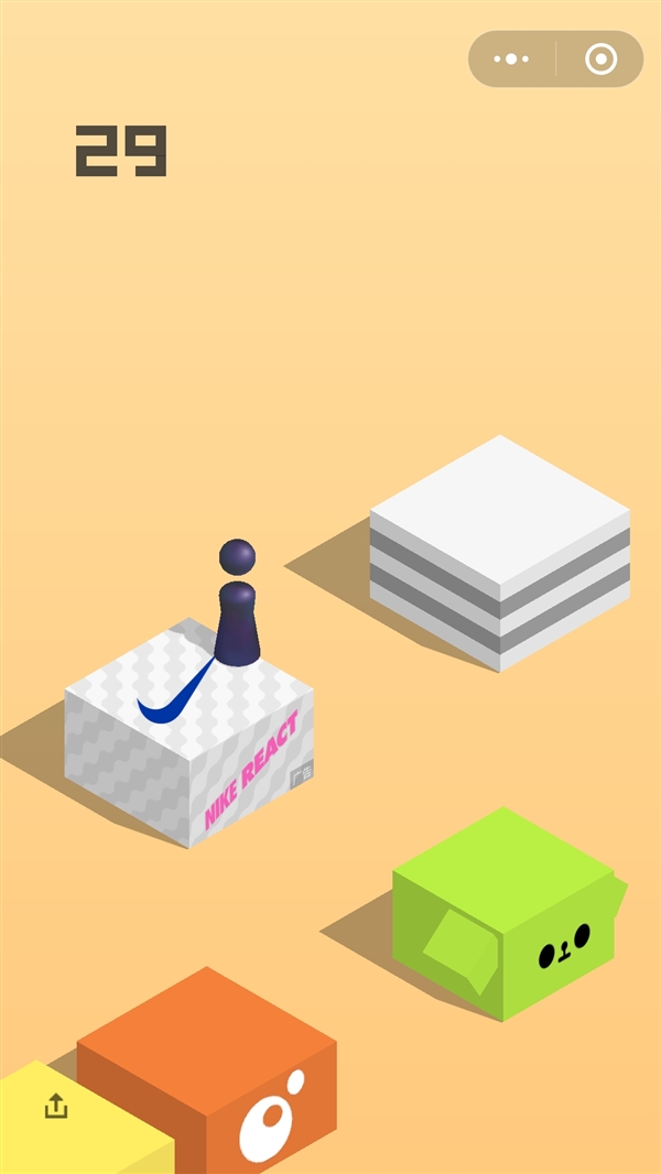 微信跳一跳小游戏首次加入广告：隐藏好深