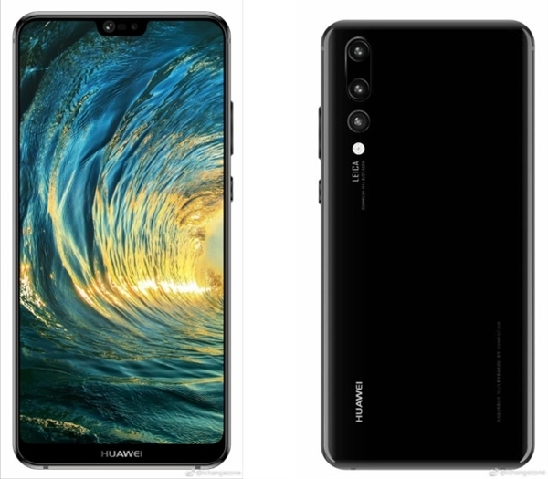 刘海屏+徕卡三摄!华为P20 Pro确认:iPhone X感受下