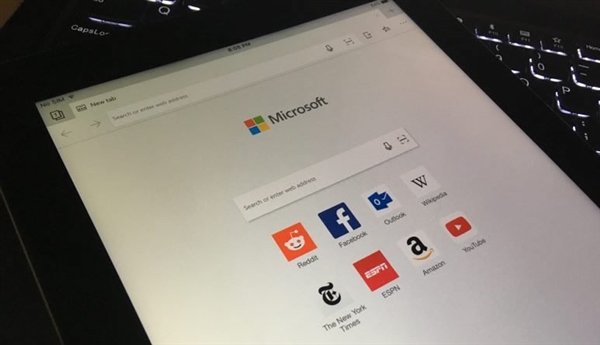 微软把最爱的Edge浏览器送给了iPad