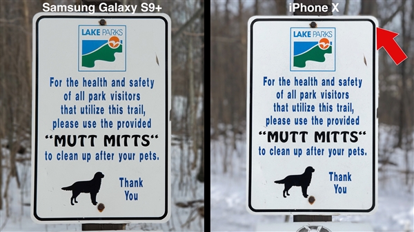 三星S9+/iPhone X实拍对比:谁才是手机拍照之王?