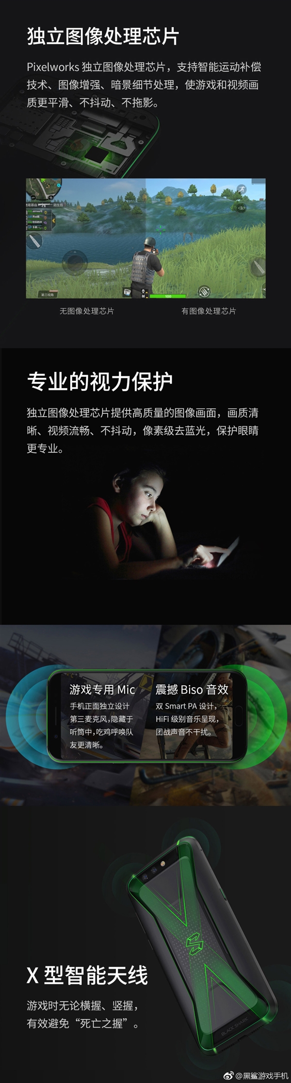 骁龙845加持！一图读懂黑鲨游戏手机：2999元起