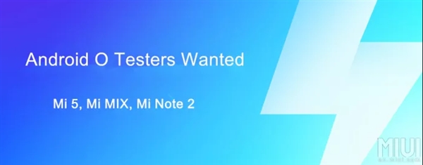 赞！小米5/MIX/Note 2获得安卓8.0更新