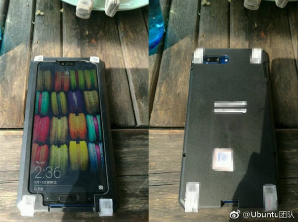 胡歌代言！荣耀10真机外形首曝：前置指纹+刘海屏