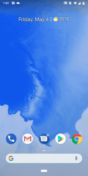 Android P手势操作首秀获赞：谷歌又进行了一番新优化