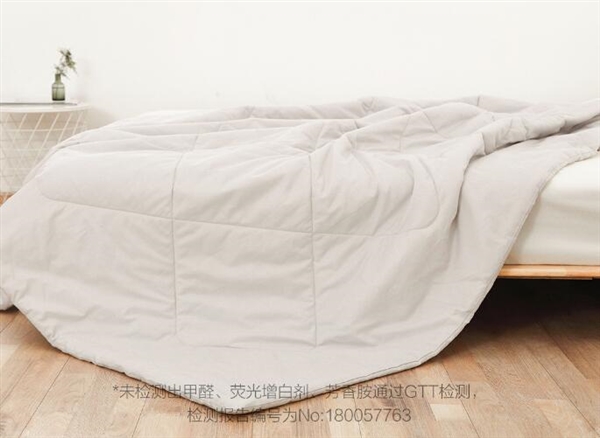 169元！小米有品上架8H水洗棉抗菌空调被