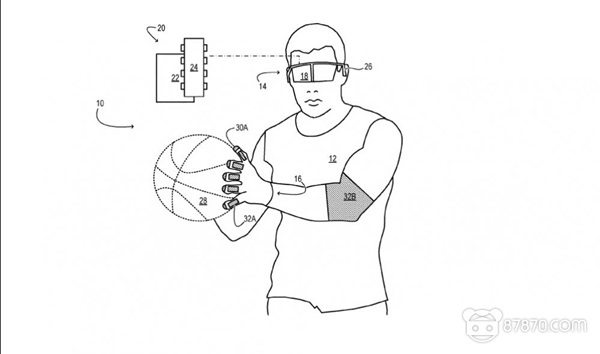 微软公布一项MR触觉反馈设备新专利