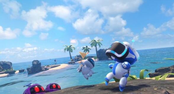 VR动作游戏《Astro Bot Rescue Mission》与机器人一起战斗